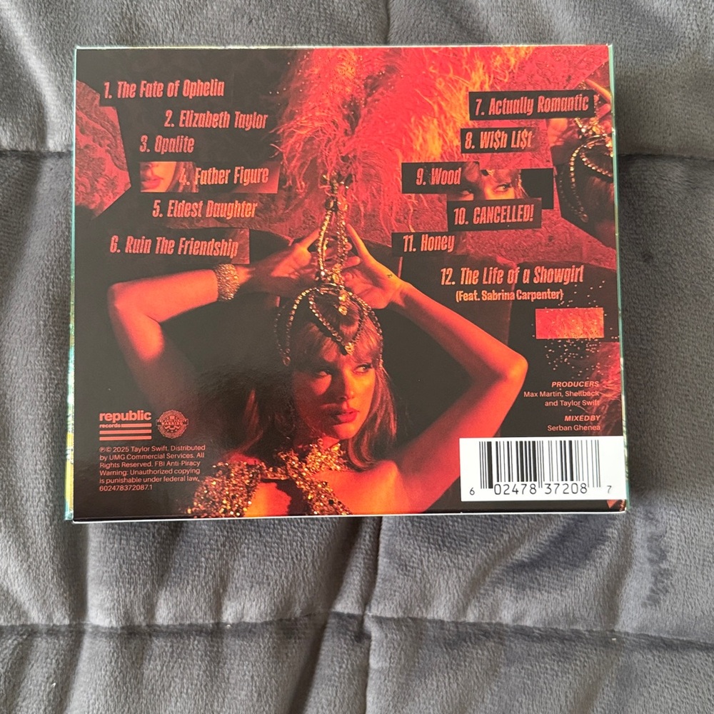 The Life of a Showgirl: Sweat and Vanilla Perfume Limited Release Deluxe CD - Picture 5 of 6